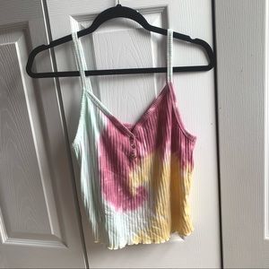 American Eagle Cropped Tank Size Large